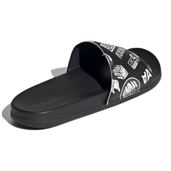 Adidas Adilette Comfort 'Black White'