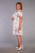 Ирбис - платье молочный Iv-capriz (Акция)