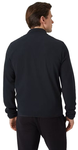 Куртка теннисная Bj_rn Borg Men's Full Zip Borg Fleece - Black