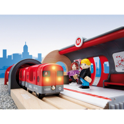 BRIO 33513 «Стартовый набор World «Железнодорожный вокзал», 20 деталей» 33513 — фото 3