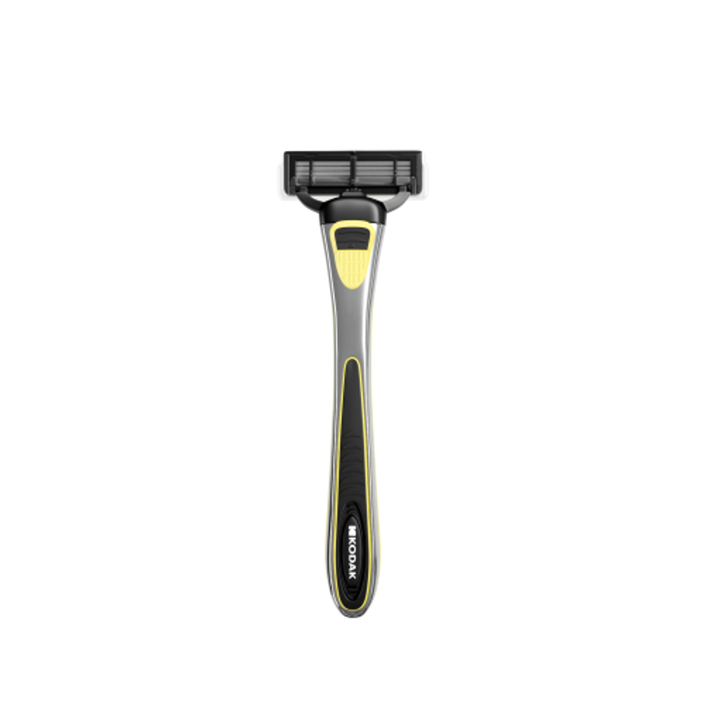 Бритвенная система Kodak Ultra Prem Razor 5 мужская 5 лезвий металлическая ручка 4 сменные кассеты | Kodak