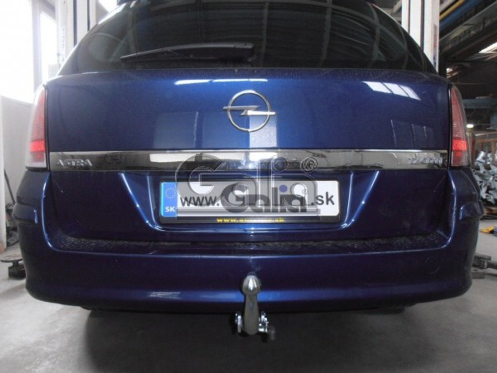 Фаркоп оцинкованный Galia O050A для Opel Astra H универсал 2004-2009(паспорт и сертификат в комплекте)(без электрики)