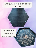 Алтарь - поднос для гадания, ритуалов и сервировки "Ворон"