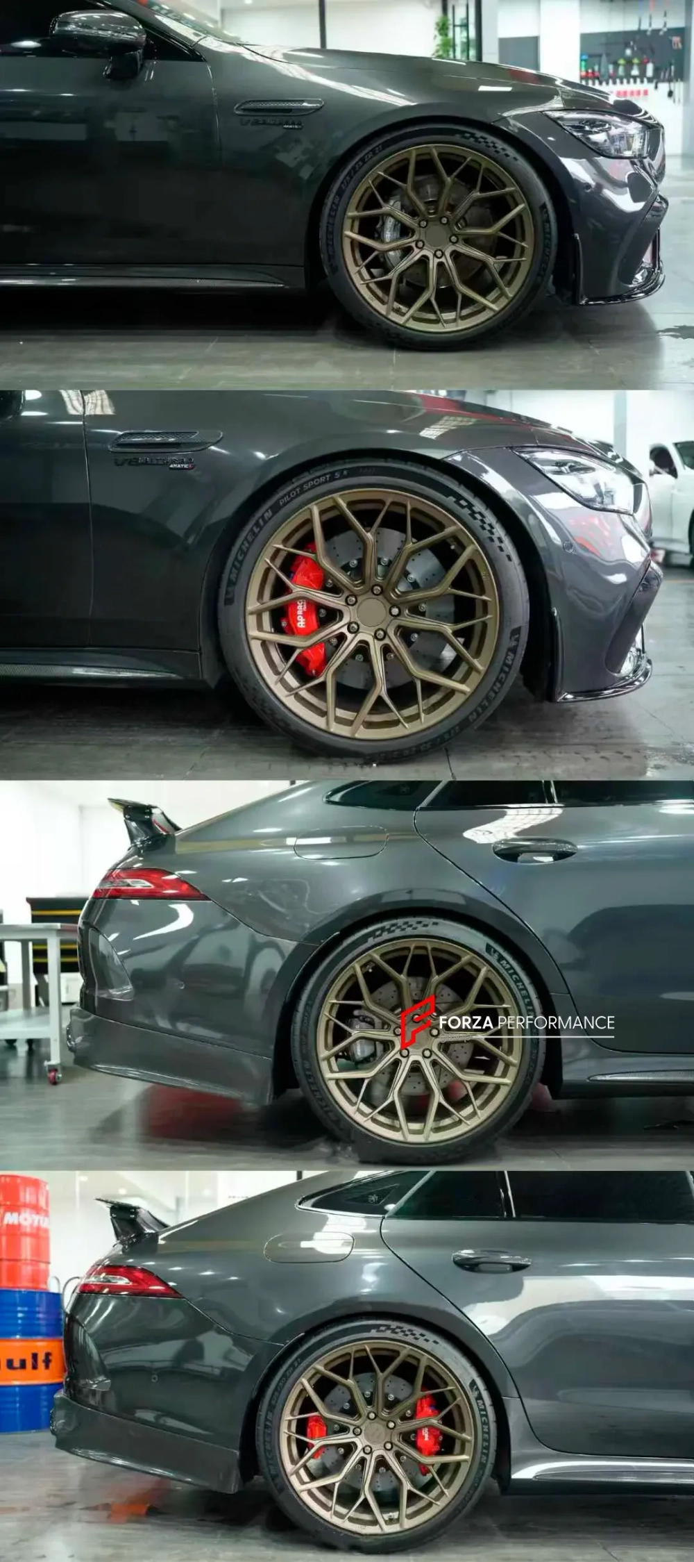 Карбон керамические тормоза для MERCEDES-BENZ AMG GT50 X290 2018+ Мерседес АМГ