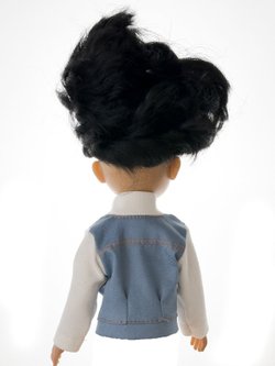 Джинсовый бомбер и рюкзак для кукол Paola Reina 32 см (1011)