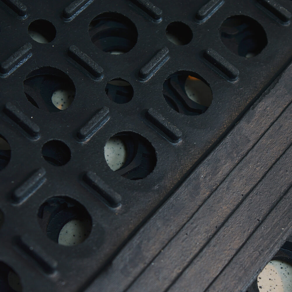 Коврик ячеистый 80*120*1,4мм грязесборный