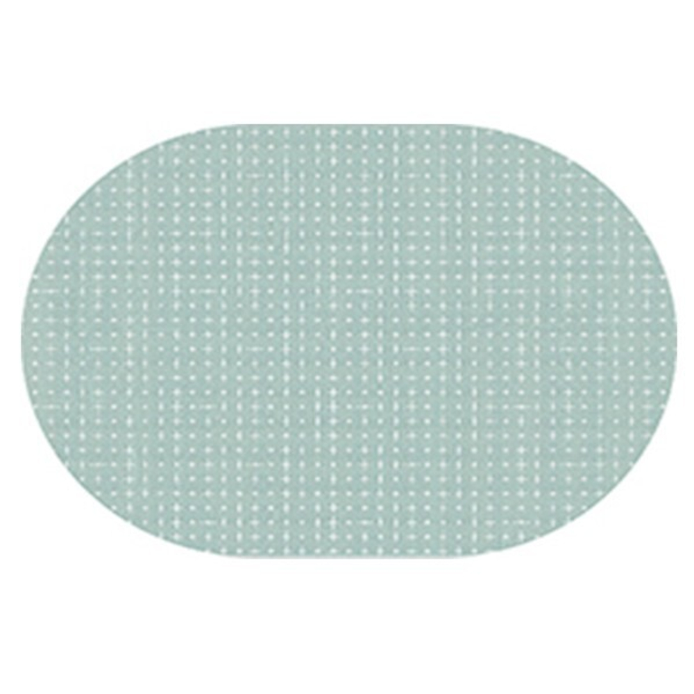 Сервировочная салфетка овальная 45х32 см Минт