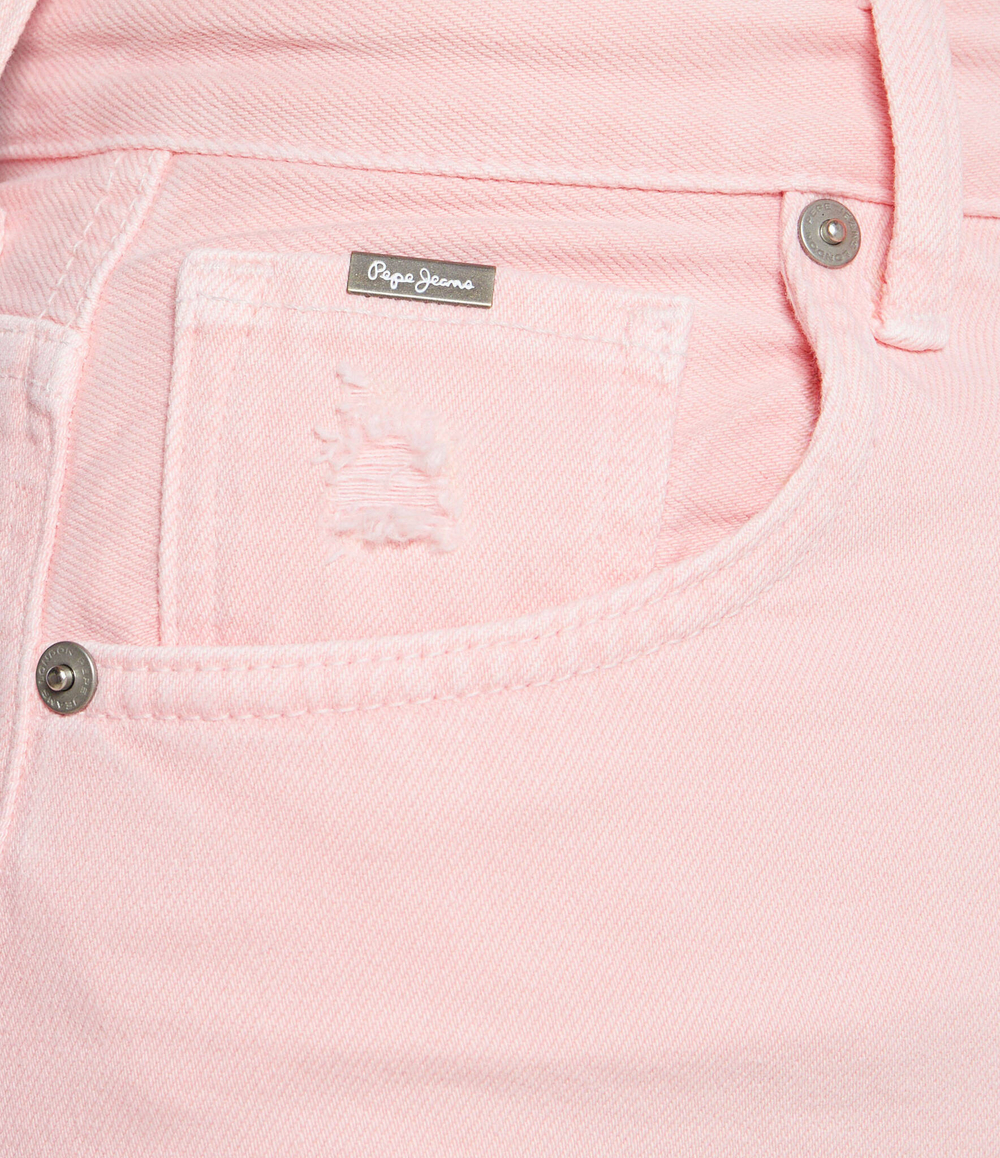 Джинсовые шорты Pepe Jeans London - розовый(PL801122)