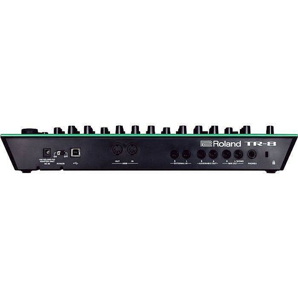 ROLAND AIRA TR-8 драм машина, 16 пользовательских наборов, 16 пользовательских паттернов, семи сигментный дисплей, питание от с