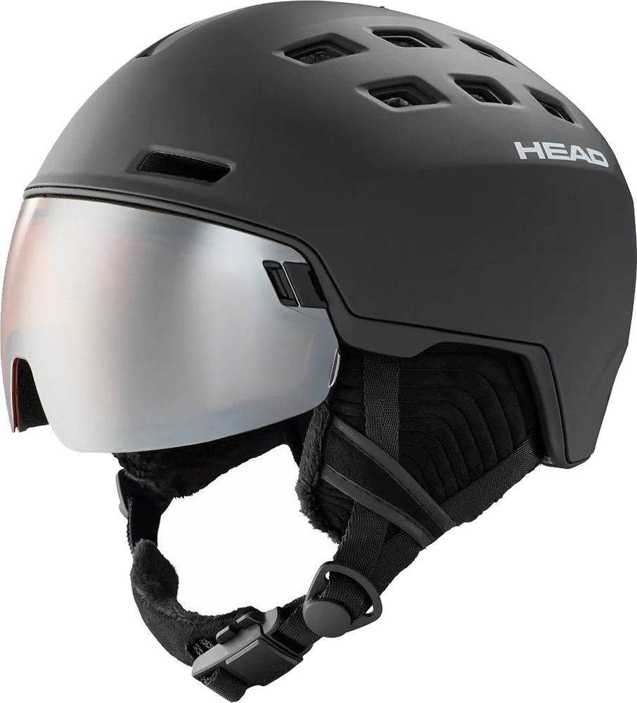 Шлем HEAD RADAR black с двумя визорами