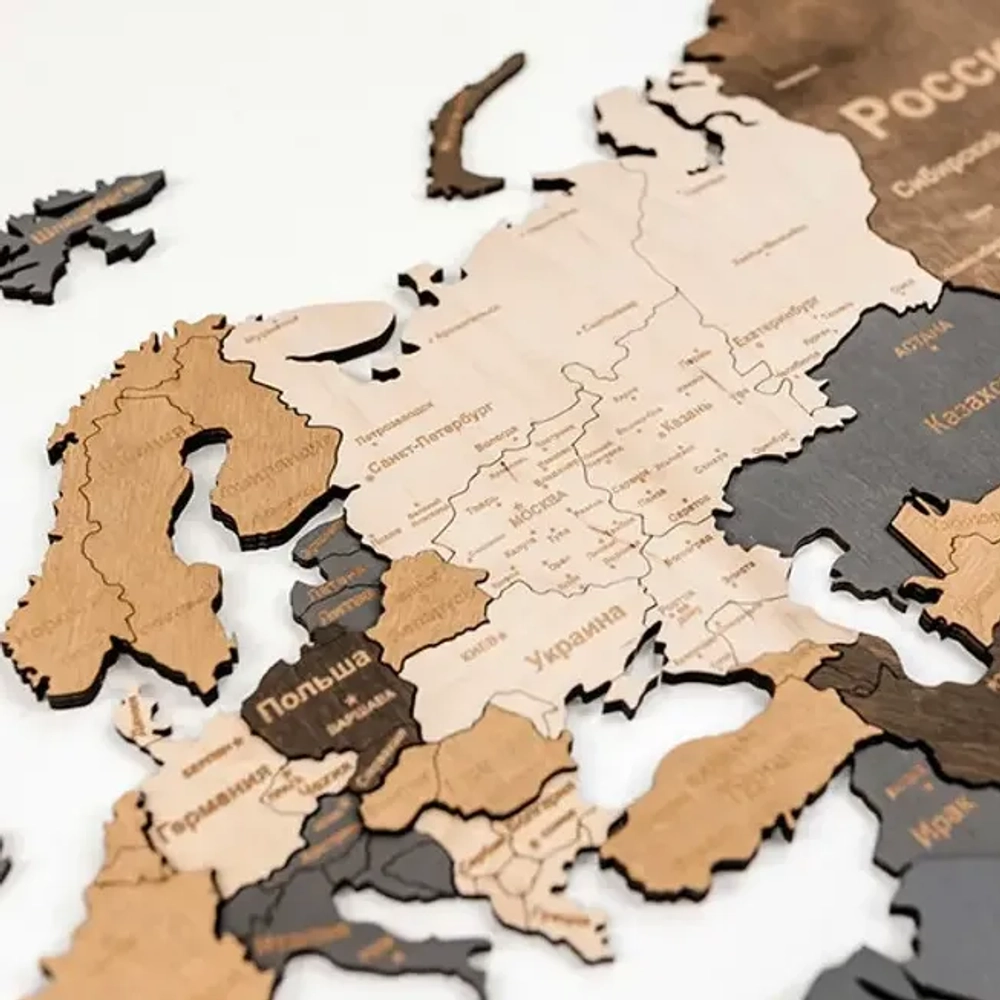 Подложка для карты мира L