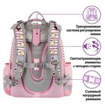 Ранец ЮНЛАНДИЯ EXTRA, с дополнительным объемом, "Gray kittens", 38x29x18 см, 227843