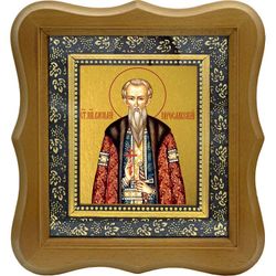 Василий Ярославский благоверный князь. Икона на холсте.