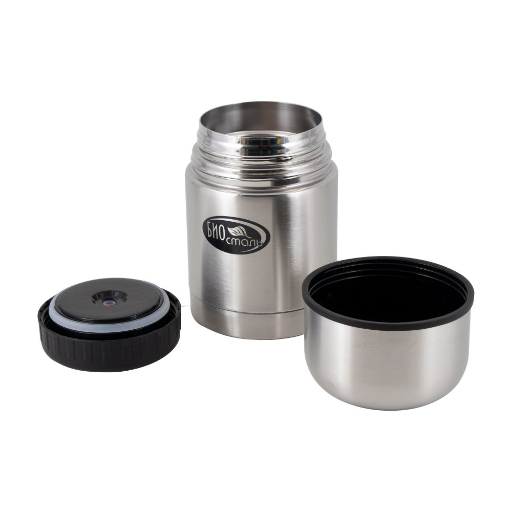 Термос для еды &quot;Биосталь&quot;, 0,5 л, в чехле/12/