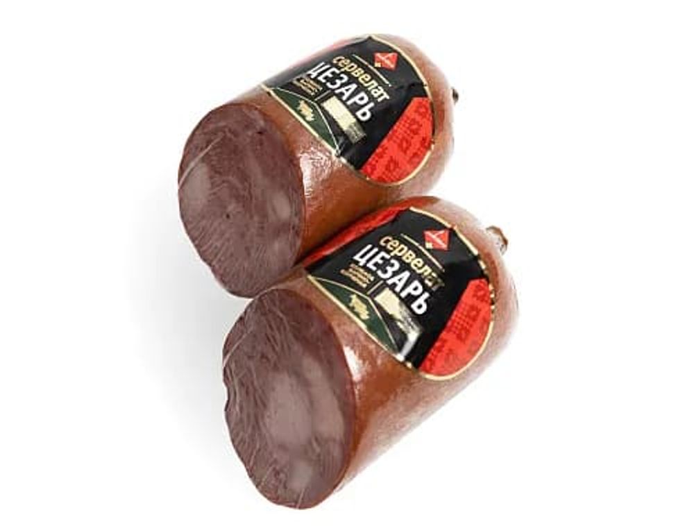 "Сервелат Цезарь" варено-копченый Пикант - купить не дорого с доставкой по Москве