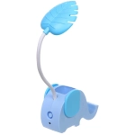 Настольная лампа «Sweet - Слоненок» 13*7*12.5 см LED с подстаканником, USB 0.6-3W, Голубой