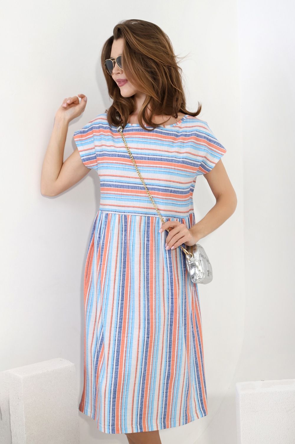 Платье Владислава-1 Виотекс ОРАНЖЕВЫЙ