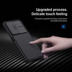 Чехол от Nillkin для смартфона Xiaomi Poco F4 5G (Redmi K40S), серия CamShield Pro, с защитной шторкой для задней камеры