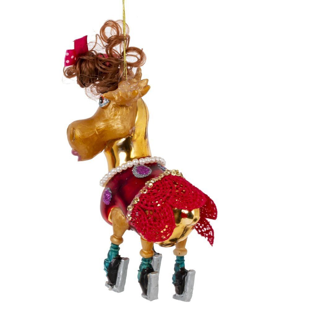 GAEM Украшение новогоднее "Олень", L8,5 W7,5 H13 см