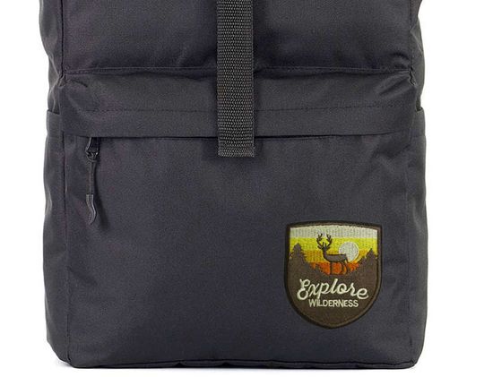 Нашивка на рюкзак и на одежду. Explore Wilderness