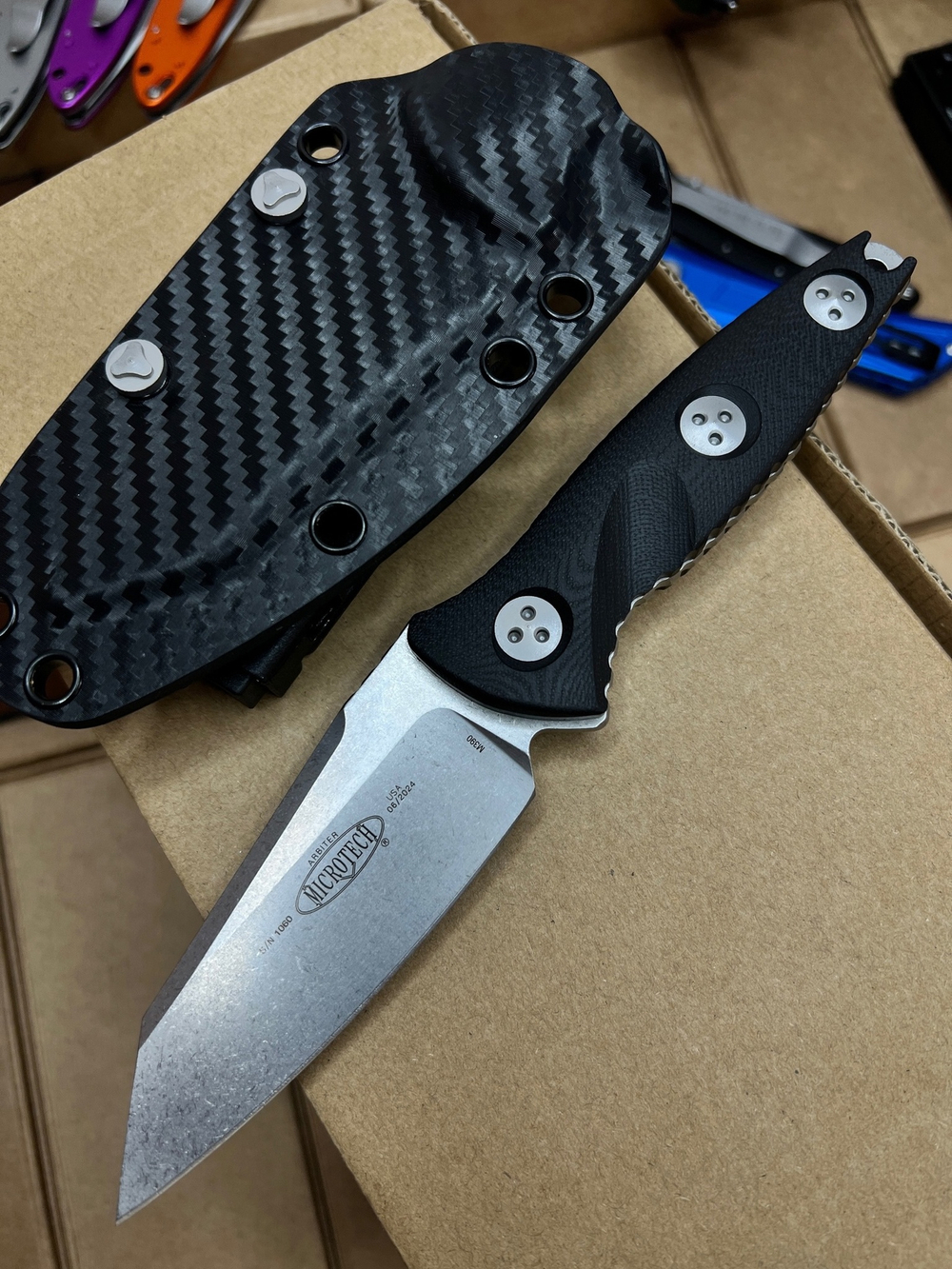 Нож Microtech SOCOM Alpha Mini Wharncliffe