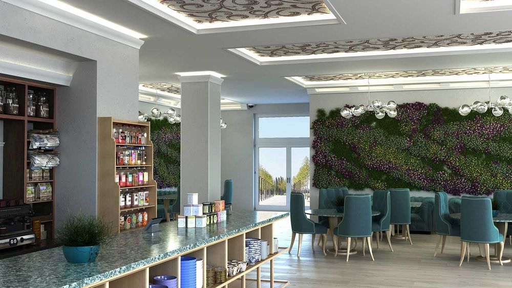 Карниз Ecopolymer, 120x53 мм