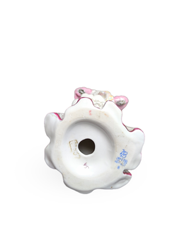 Фарфоровая статуэтка "Лебёдушка" в розовой шубке (Дулево)