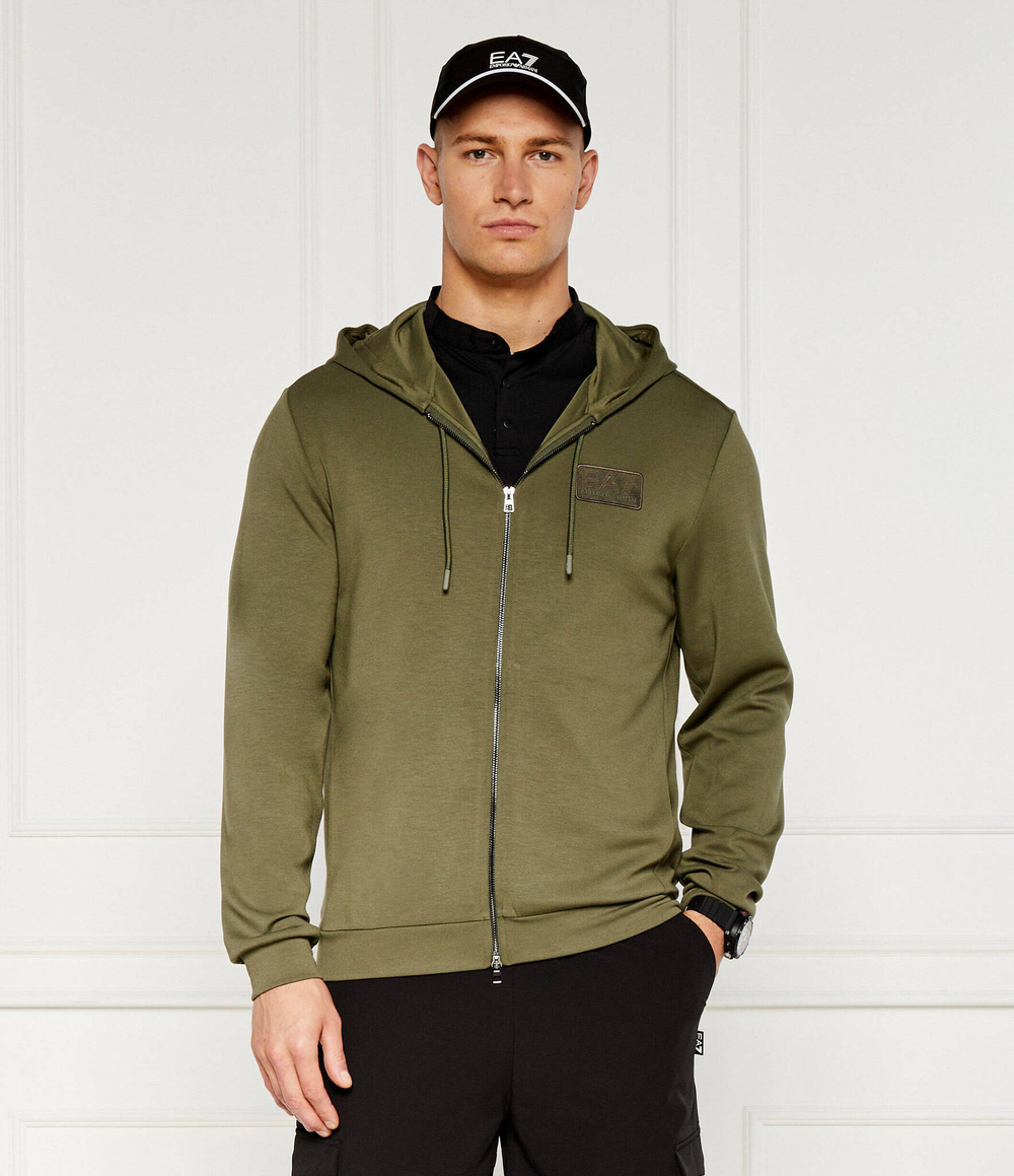 Худи EA7 - хаки(6DPM82 PJZKZ)