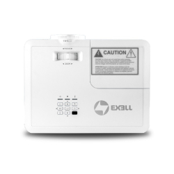 Проектор Exell EXD101W Проектор (DLP, 3800 ANSI, XGA (1024x768), Объектив 1.94 - 2.16)