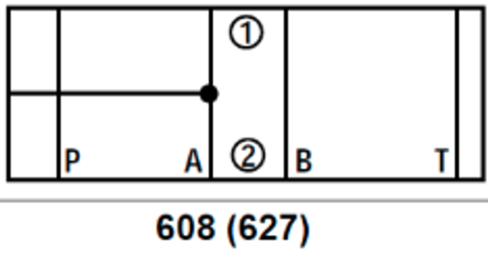 HSZ06A608-3X/M00 - Плита модульная для реле давления HED, А влево