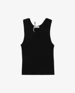 Майка One Two Tank Top черная