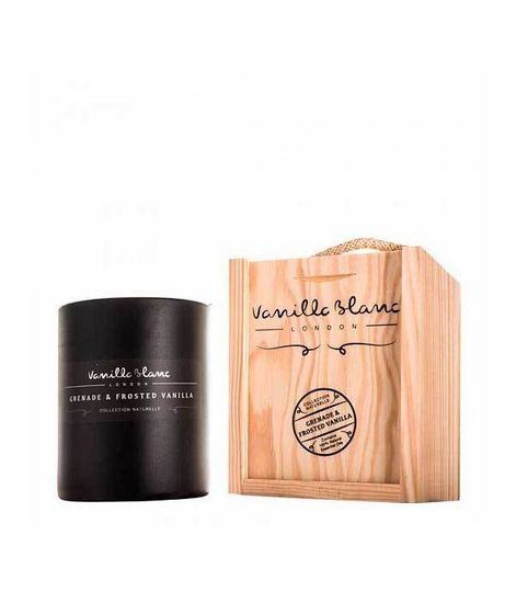 Свеча ароматическая Гранат и ванильная пудра, Vanilla Blanc