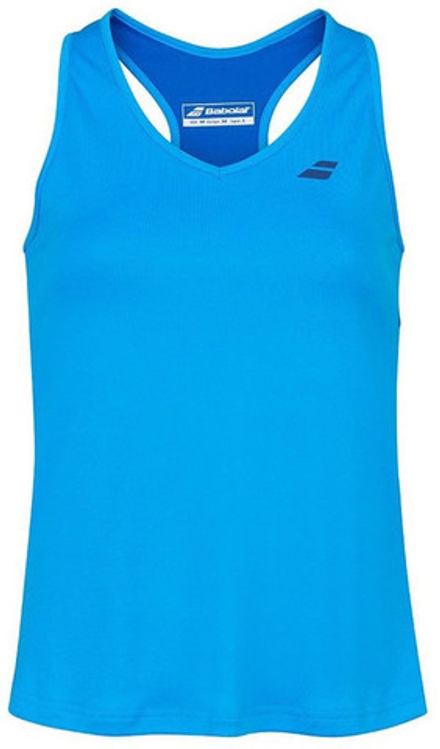 Женский топ теннисный Babolat Play Tank Top Women - небесный
