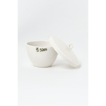 Тигель керамический, 50 мл, низкая стенка