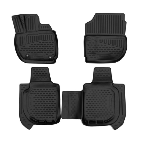 Коврики 3D в салон HONDA Vezel, 2013-&gt;, правый руль, 4шт. (полиуретан) ELEMENT3DA0N100210K
