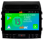 Магнитола для Toyota Land Cruiser 200 2007-2015 - Airoc AU-1131 Android 13, TS20, 12/512Гб, SIM-слот