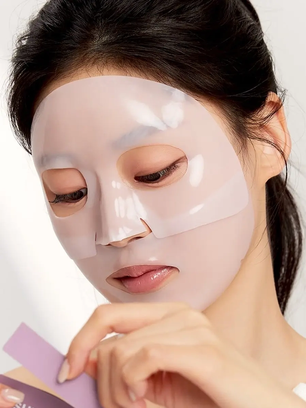 Arocell Концентрированная ампульная гидрогелевая маска с низкомолекулярным коллагеном Super Power Mask EX 42 гр