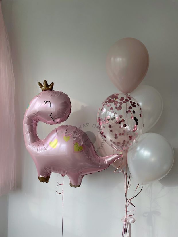 "Принцесса Дракоша" (набор из 6 шаров) №2176