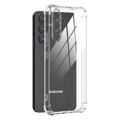 Противоударный силиконовый чехол TPU Clear case для Samsung Galaxy A55 (Прозрачный)