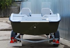 Алюминиевый катер SCANDIC HAVET 480 AL (зеленый камуфляж)