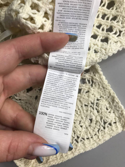 Топ Reserved вязаный, маркировка L, визуально на 46 размер