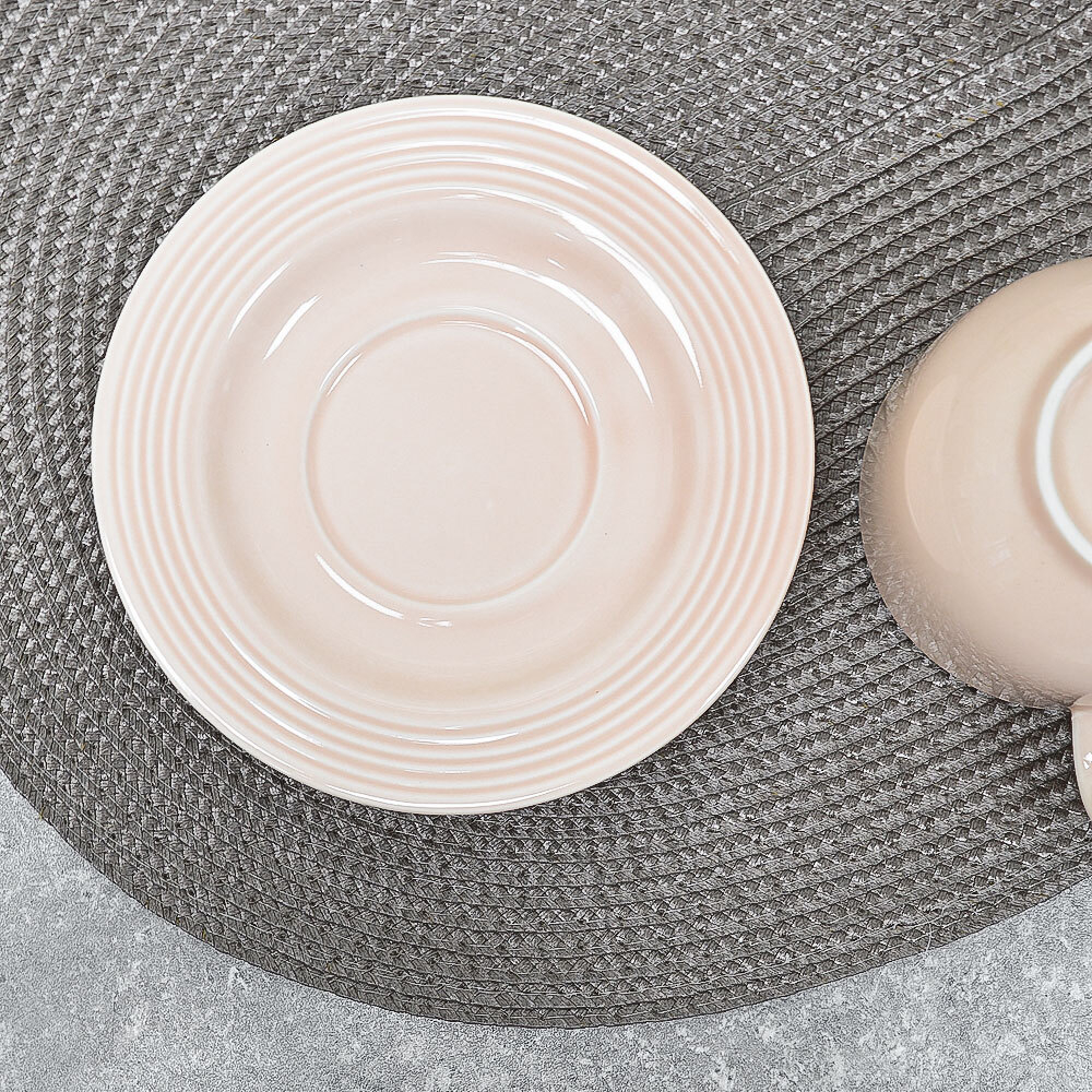 Чайный набор 12 предметов 200мл "Бежевый"