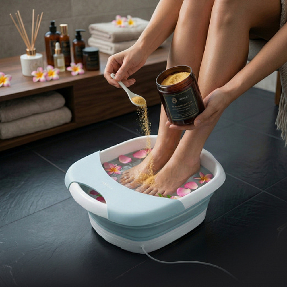 Соль ароматическая для педикюрных и маникюрных ванн