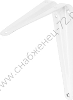 STAYER 150х125 мм, белый, уголок-кронштейн (37402-1)