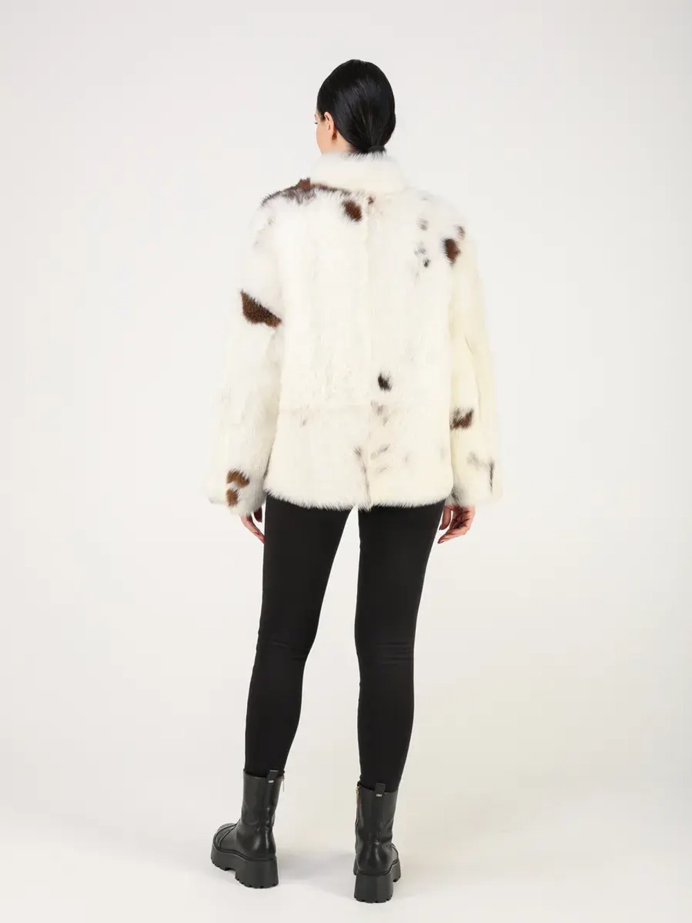 Дубленка зимняя шуба натуральная короткая