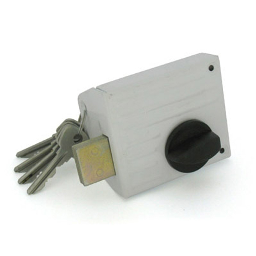 Замок накладной Д-Град Зенит ЗН1-2 (1-6) белый   /2631