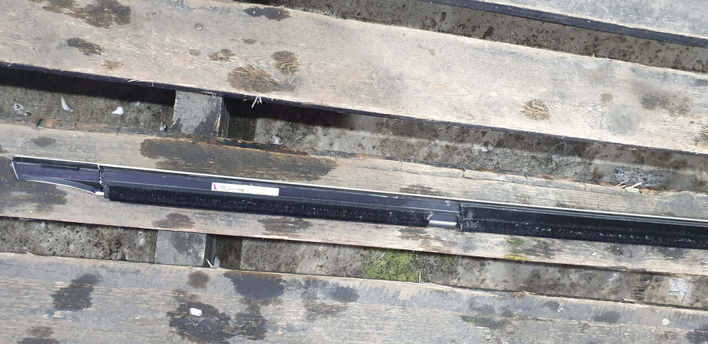 Молдинг двери задней правой Mercedes S (W222) 13-20 Б/У Оригинал A2226900980