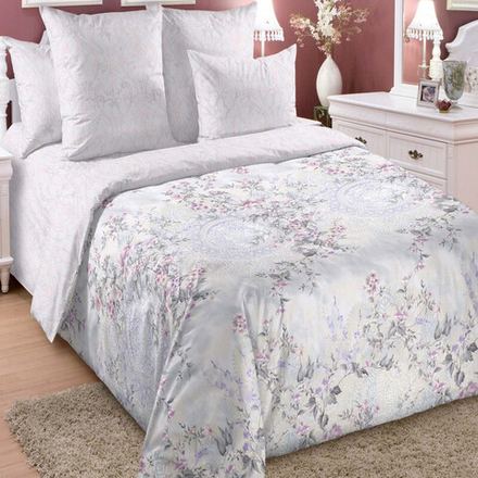 Комплект постельного белья "ВЛ. МЕДИТАЦИЯ", перкаль, 100% хлопок.