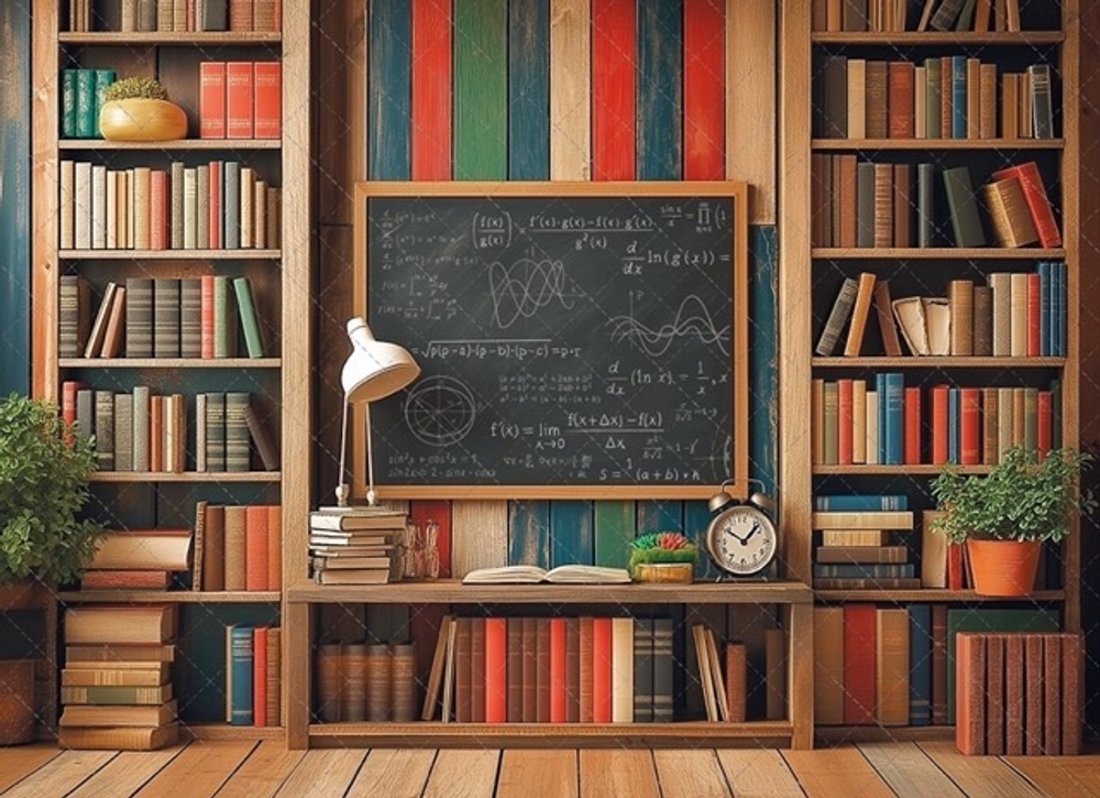Кабинет №2 старшие классы фон неопреновый