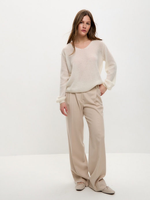 Кашемировый пуловер